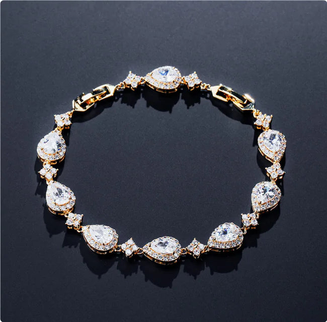 Women's Classic Teardrop Geometric Bracelet